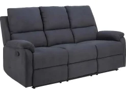 Sabel Bank 3 Persoons Relaxfauteuil Grijs.-Vente-unique Best