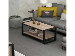 Salontafel Carmela, Walnoten, 102X45X40 Cm,-EPIKASA Clearance