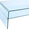 Salontafel Trenia - Dubbele Plaat - Gehard Glas-Vente-unique Online