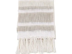 Sandy Plaid 170X130Cm Beige.-Venture Home Sale