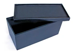 Sanne Opbergdozen Voetenbank Met Deksel, Zwart.-Vente-unique Hot