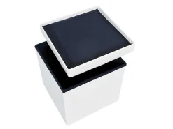 Sanne Opbergdozen Voetenbank Met Deksel, Wit.-Vente-unique Discount