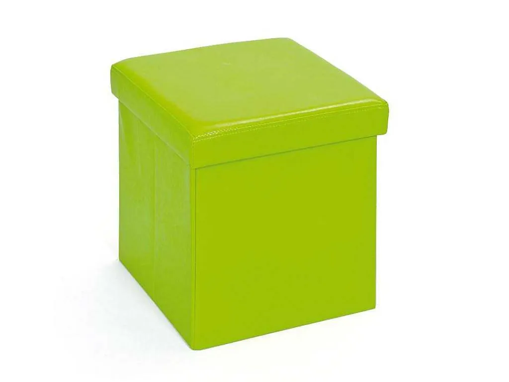 Sanne Opbergdozen Voetenbank Met Deksel, Groen.-Vente-unique Discount
