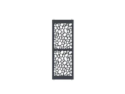 Scheidingswand Verzinkt Staal L88 X H245 Cm Antraciet - Verstelbare Hoogte - Tirodi-Vente-unique Sale