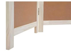 Scherm Mcw-G52, Bruin, 4 Panelen 166X160Cm-Vente-unique Clearance
