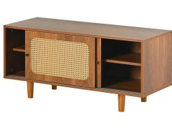 Schoenenkast - Met 2 Deuren En Verstelbare Planken - Bruin-ModernLuxe New