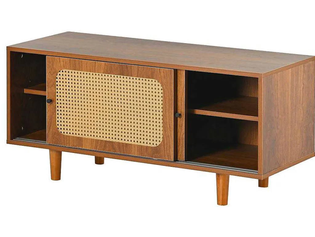 Schoenenkast - Met 2 Deuren En Verstelbare Planken - Bruin-ModernLuxe New