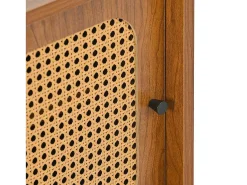 Schoenenkast - Met 2 Deuren En Verstelbare Planken - Bruin-ModernLuxe New