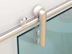 Schuifdeur Cleaver - H205 X L83 Cm - Gehard Glas-Vente-unique Discount