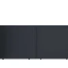 Schuifpoort Van Antraciet Opengewerkt Aluminium - L416 X 180 Cm - Nazario-EXPERTLAND Discount