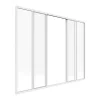 Schuifraam Van Gepoedercoat Wit Aluminium 180 X 130 Cm - Ravena-Vente-unique