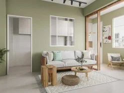Schuifraam Van Gepoedercoat Wit Aluminium 120 X 130 Cm - Ravena-Vente-unique Sale