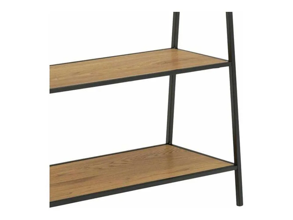 Sea Kledingrek 2 Planken Zwart, Natuur.-Vente-unique Outlet