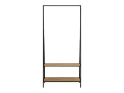 Sea Kledingrek 2 Planken Zwart, Natuur.-Vente-unique Outlet