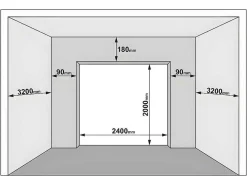 Sectionale Garagedeur Met Cassettes - Wit - Met Ramen - Met -Motor - Caopas-Somfy Sale