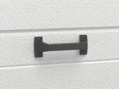 Sectionale Garagedeur Met Glad Effect En Centrale Witte Loopdeur Met Motor - Lavega-Vente-unique Hot