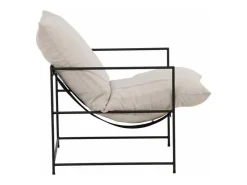 Sedalia Fauteuil Wit.-Vente-unique Best