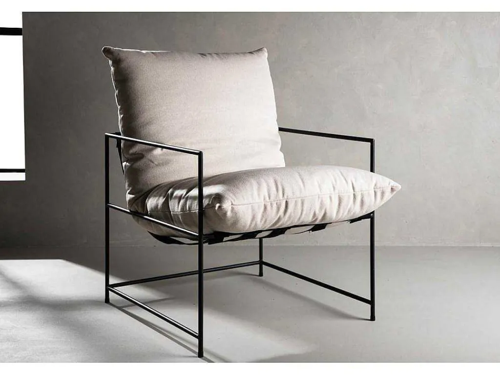 Sedalia Fauteuil Wit.-Vente-unique Best