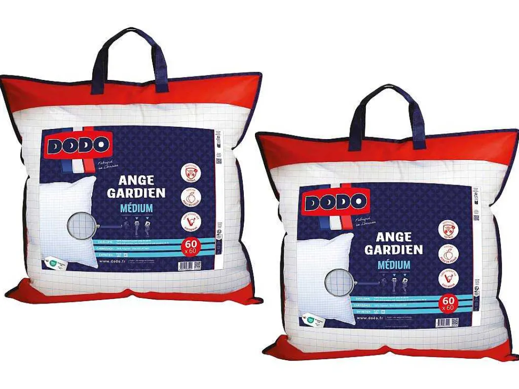 Set Dekbed 240 X 260 Cm + 2 Hoofdkussen 60 X 60 Cm - Totale Bescherming Tegen Huismijt - Ange Gardien-DODO Clearance