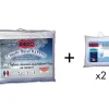 Set Dekbed Natuurlijk 220 X 240 Cm + 2 Hoofdkussens Dons Baffin 65 X 65 Cm-DODO Hot