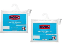 Set Van 2 Absorberende Kussenbeschermers - 60 X 60Cm - Ultra Confort-DODO Discount