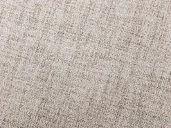 Set Van 2 Barkrukken Van Stof En Wit Metaal - Beige - Kiyola-Vente-unique Sale