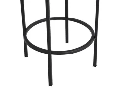 Set Van 2 Bloembakken Op Poot Van Metaal - D25 X H61 Cm En D30 X H77 Cm - Goudkleurig En Zwart - Naba-OZAIA Outlet