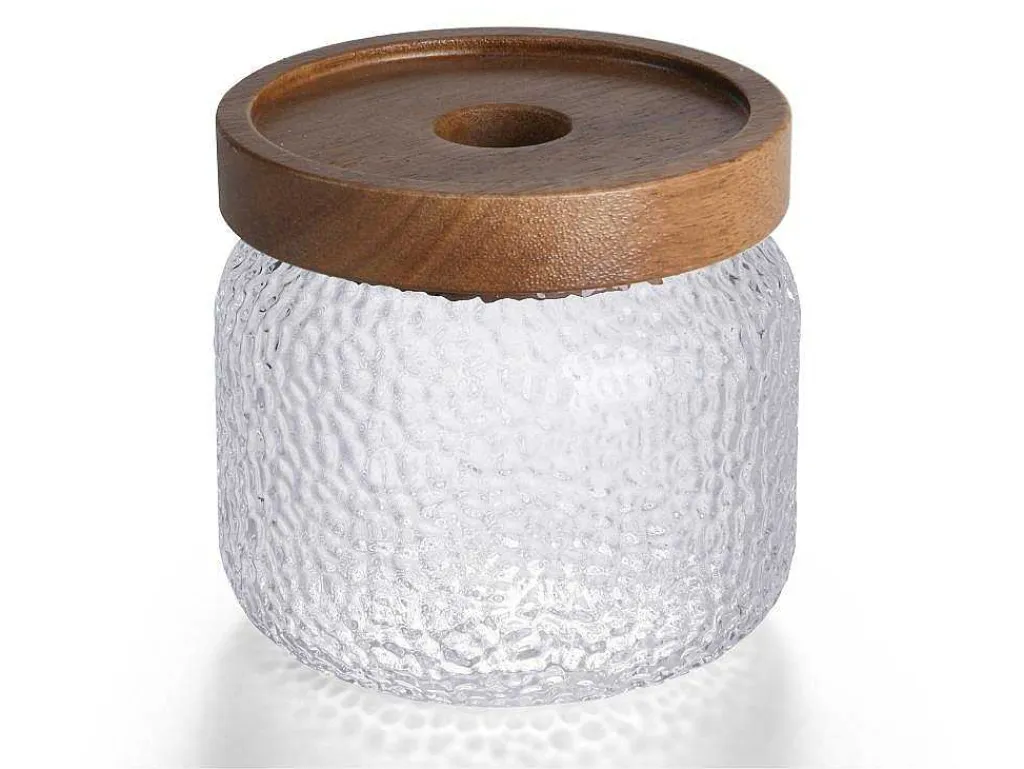 Set Van 3 Conservepotten Voor Voedingswaren - 3 Afmetingen - Glas - Transparant - Festini-OZAIA Best
