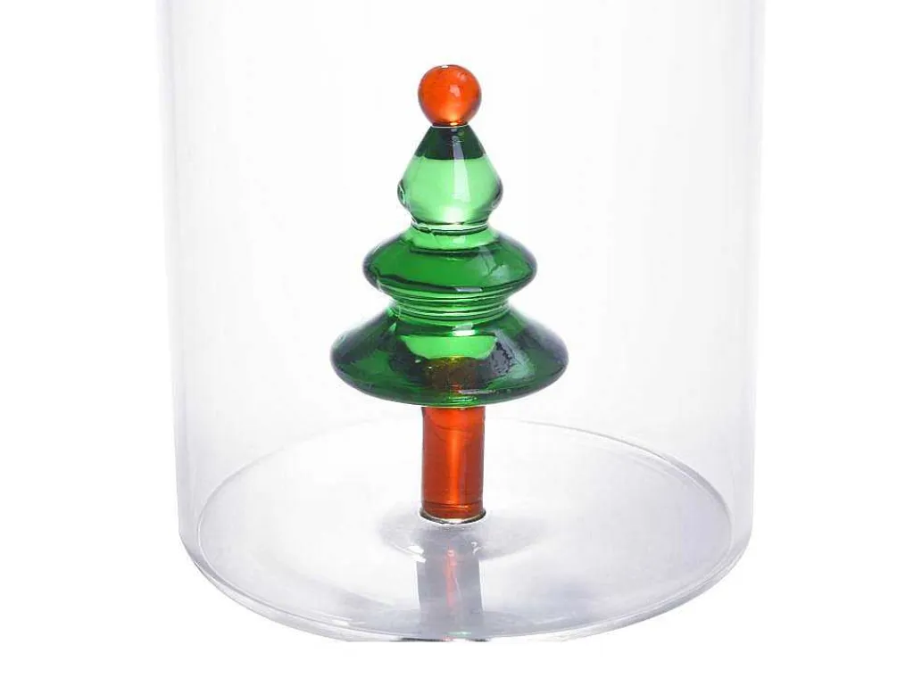 Set Van 4 Glazen Met Kerstmotieven - O7,5 X H9,5 Cm - Scopa-OZAIA New