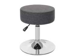 Set Van 2 Krukken Mcw-C22, Textiel, Grijs-Vente-unique Outlet