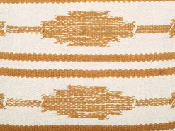Set Van 2 Kussens Van Katoen Met Franjes Karius - 40 X 40 Cm - Geel En Beige-OZAIA Clearance