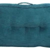 Set Van 1 Matras + 2 Palletkussens Van Ribfluweel - Blauw - Baila-OZAIA Clearance