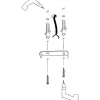 Set Van 2 Metalen Wandlampen Met Verstelbare Kap Yildo - D. 17 X H. 28 Cm - Zwart En Koperkleurig-OZAIA New