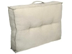 Set Van 2 Palletkussens Van Ribfluweel - L60 X D40 Cm - Beige - Baila-OZAIA Discount