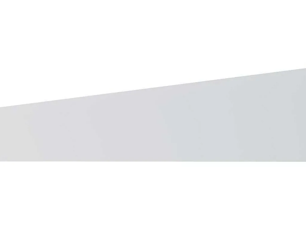 Set Van 3 Plinten Van Polystyreen L290 X H5 Cm Wit - Ardeo-Vente-unique