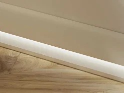 Set Van 3 Plinten Van Polystyreen L290 X H10 Cm Wit - Coreo-Vente-unique Online