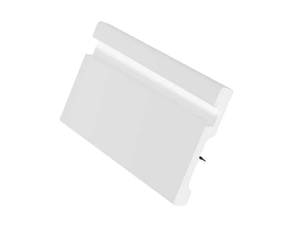 Set Van 3 Plinten Van Polystyreen L290 X H12 Cm Wit - Ateno-Vente-unique Hot