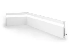 Set Van 3 Plinten Van Polystyreen L290 X H12 Cm Wit - Ateno-Vente-unique Hot