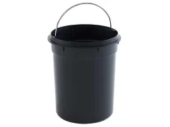 Set Van 2 Roestvrijstalen Pedaalemmers Pira - 30L En 3L - Wit En Goudkleurig-OZAIA Best