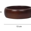 Set Van 4 Schaaltjes - D13 X H4 Cm - Mangohout - Naturel - Valisa-OZAIA Discount