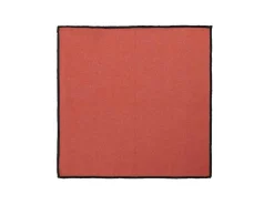 Set Van 4 Servetten Van Katoen En Linnen - 45 X 45 Cm - Terracotta - Borina-OZAIA Outlet