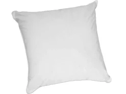 Set Van 2 Traagschuim Hoofdkussen 60 X 60 Cm - Perkaal Katoen - 91 Draden/Cm - 750 Gr - Wit - Auxence-Palacio Sale
