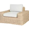 Set Van 2 Tuinstoelen Obidos Van Gevlochten Hars-MYLIA Discount