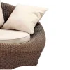 Set Van 2 Tuinstoelen Van Karamelkleurig Gevlochten Hars - Whiteheaven-MYLIA Outlet