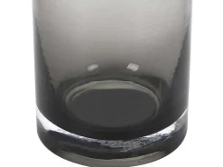 Set Van 2 Vazen Van Getint Glas - D25 X H30 Cm - Glas - Gerookt Grijs - Valoit-OZAIA New