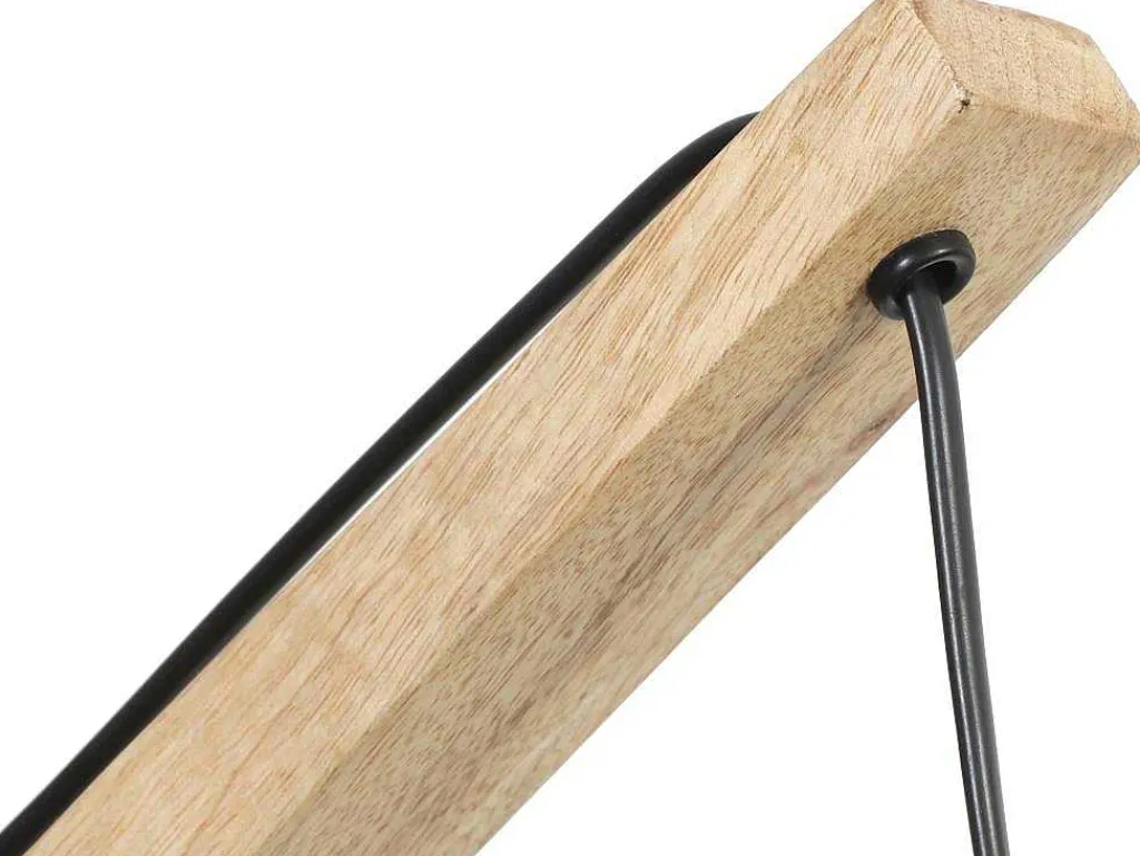 Set Van 2 Wandlampen Met Scandinavische Stijl - D35 X H48 Cm - Hout En Stof - Naturel En Beige - Paliana-OZAIA Clearance