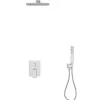 Set Van Inbouwdouche Met Mechanische Mengkraan - Geborsteld Nikkelkleurig - Tocantis-Shower & Design Sale