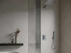 Set Van Inbouwdouche Met Mechanische Mengkraan - Geborsteld Nikkelkleurig - Tocantis-Shower & Design Sale