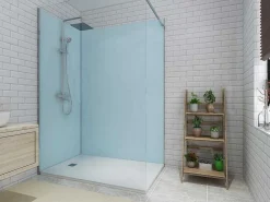 Set Van Twee Douchewandpanelen Inclusief Profielen- L90Cm X L120Cm X H210 Cm-Shower & Design