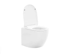 Set Voor Glanzend Witte Hang-Wc Met Voorwandsysteem En Bedieningsplaat - Javoine-Vente-unique Online